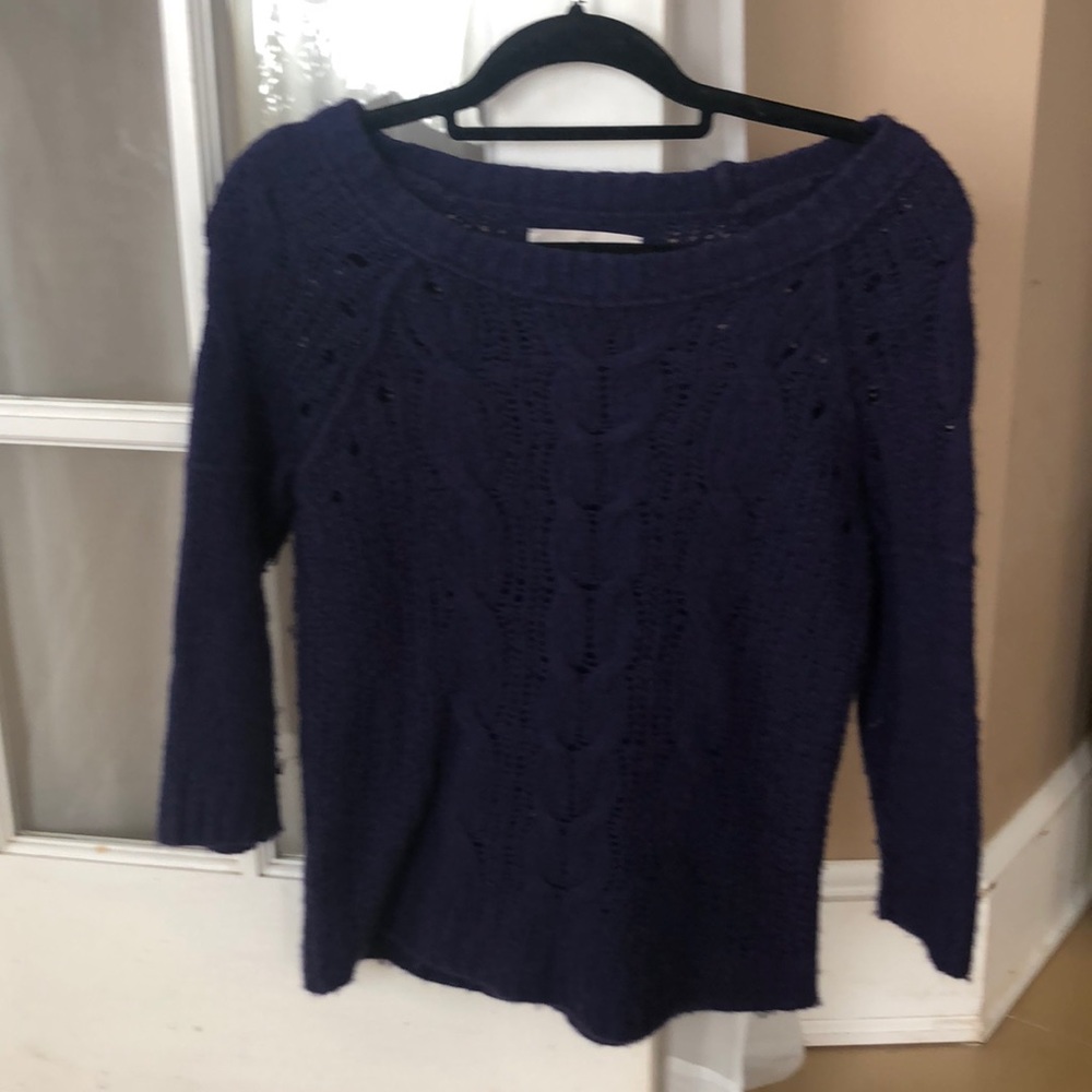 Loft purple sweater